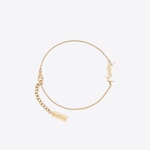 YSL OPYUM CHARM BRACELET IN GOLD BRASS